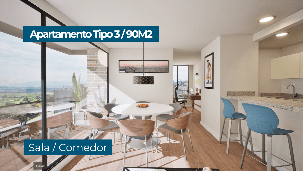 Apartamentos Tipo 3 - 90m2